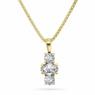 Smykke i sølv med zirkonia  thumbnail