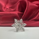 Pan Jewelry, Clutch pin med snøstjerne thumbnail