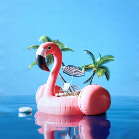 MicroFiber klut, 30x30, Flamingo